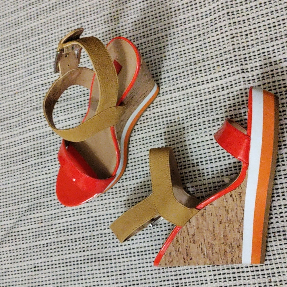 Saks Fifth Avenue Wedge Heels